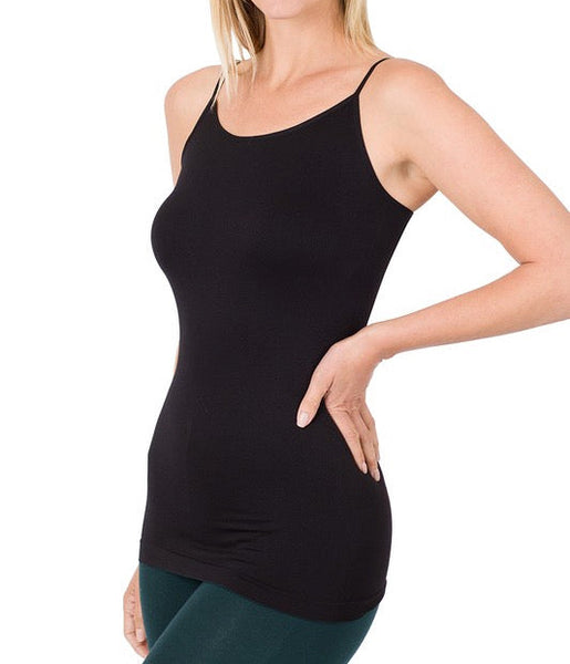 Seamless Adjustable Strap Cami