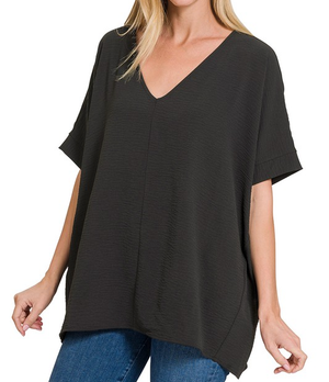 Light and Flowy Top- 5 Colors Available