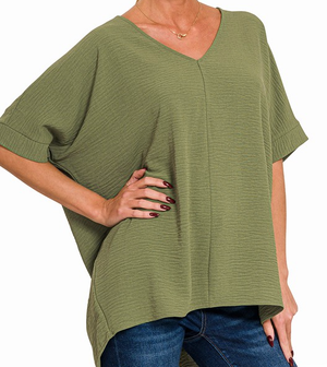 Light and Flowy Top- 5 Colors Available