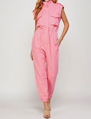 Luxe Cargo Jumpsuit- New Colors Available