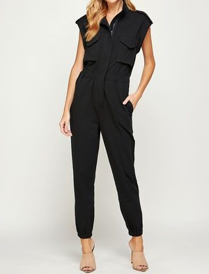 Luxe Cargo Jumpsuit- New Colors Available