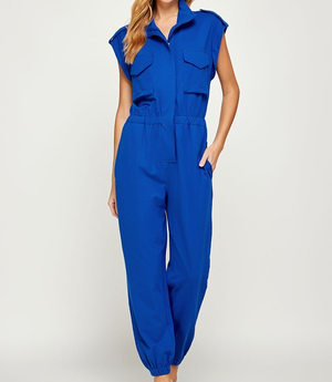 Luxe Cargo Jumpsuit- New Colors Available