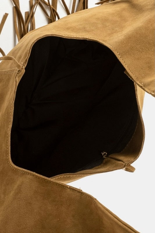 Fringe Shoulder Bag- 2 Colors Available