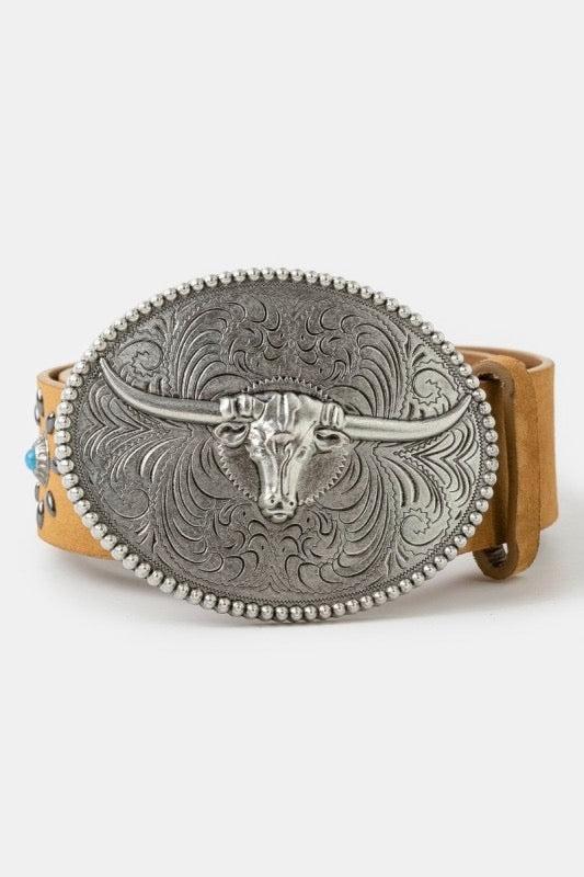 Long Horn Buckle Belt