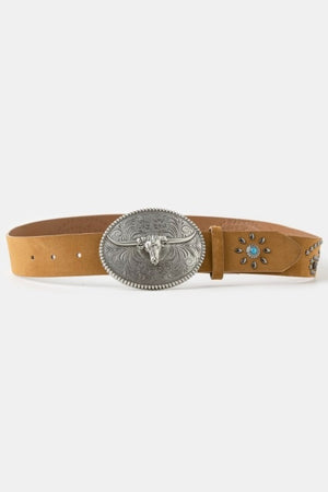 Long Horn Buckle Belt