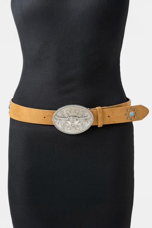 Long Horn Buckle Belt