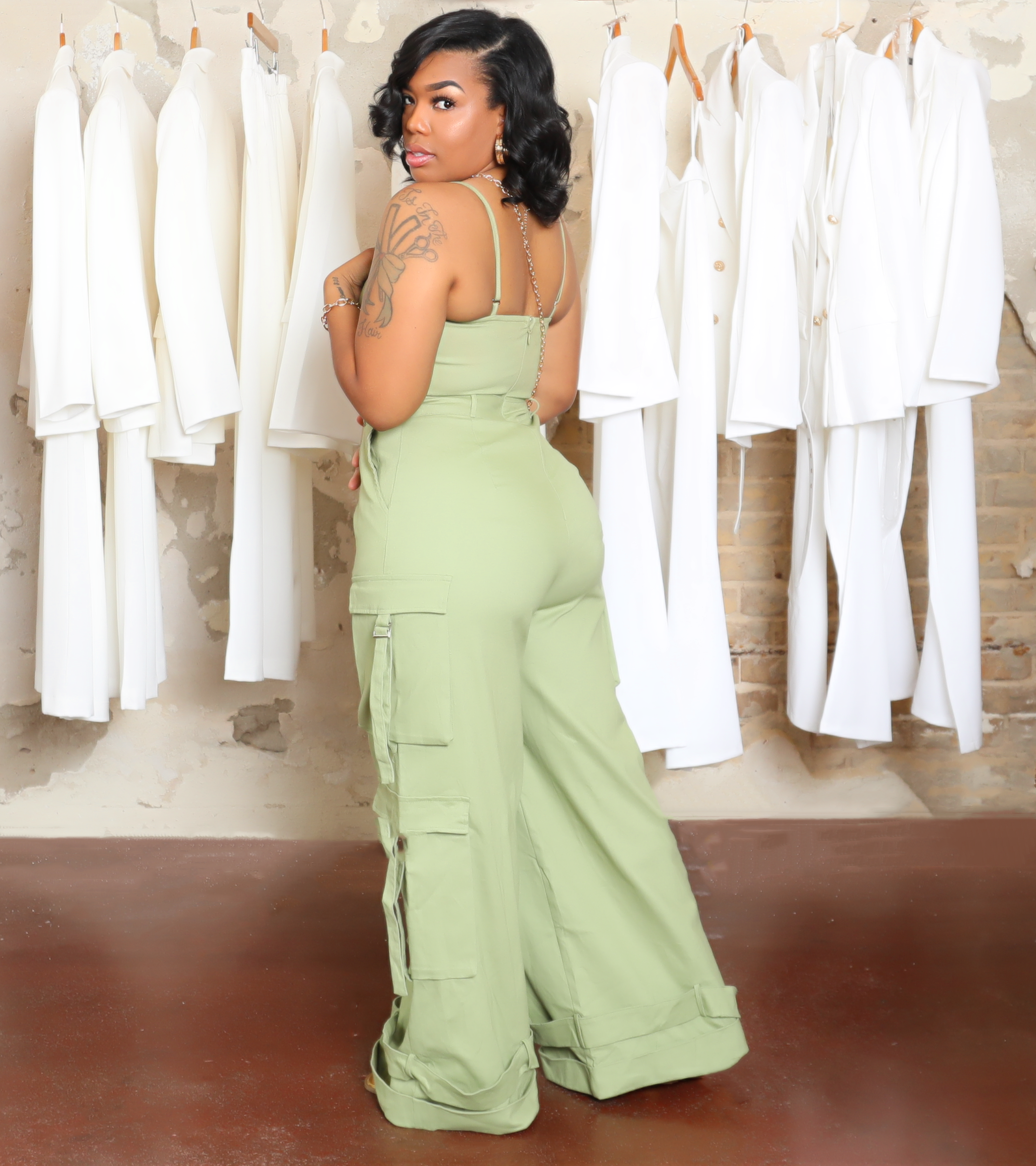 Cargo Jumpsuit- 3 Colors Available