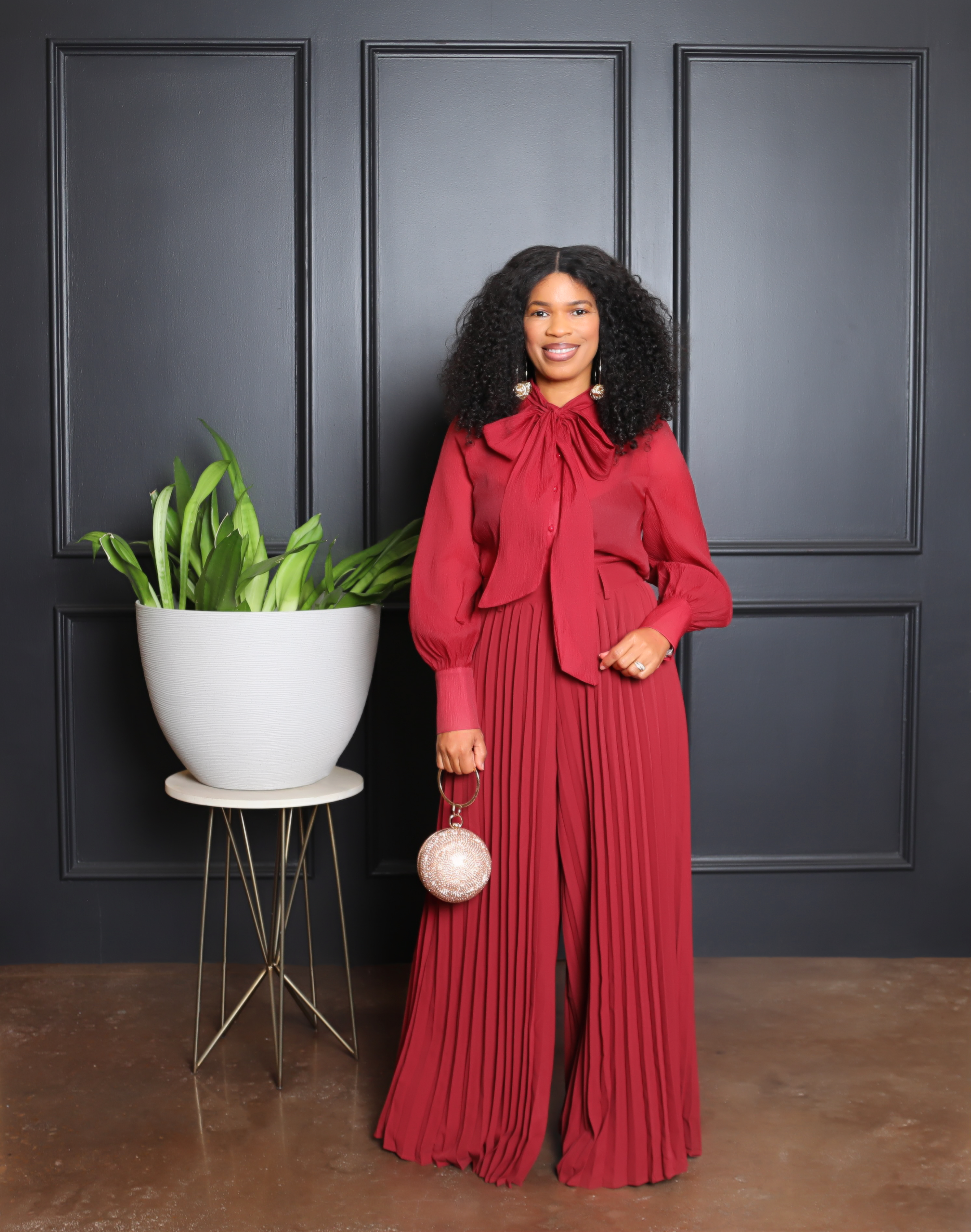 Rhinestone Ball Bag- Several Colors