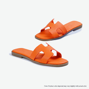 Color Pop Sandals- Orange