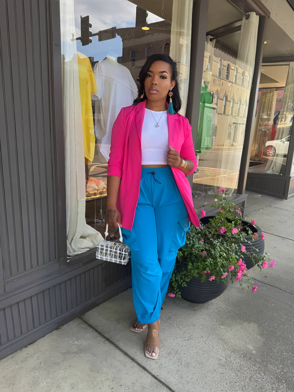 Shocking Pink Blazer