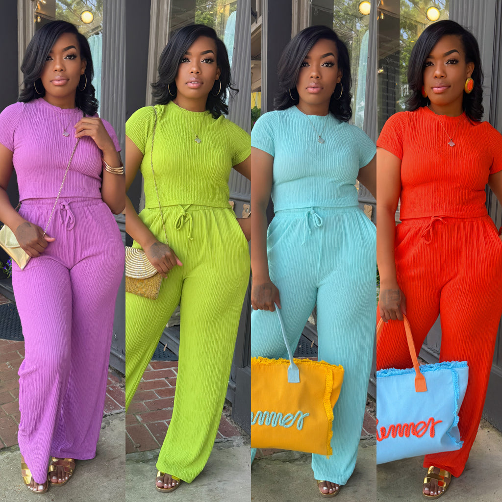 Crinkle Set- 4 colors available