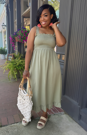 Chambray Sundress- 3 Colors Available
