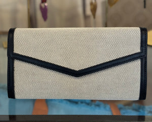 Linen Pop Crossbody or Clutch