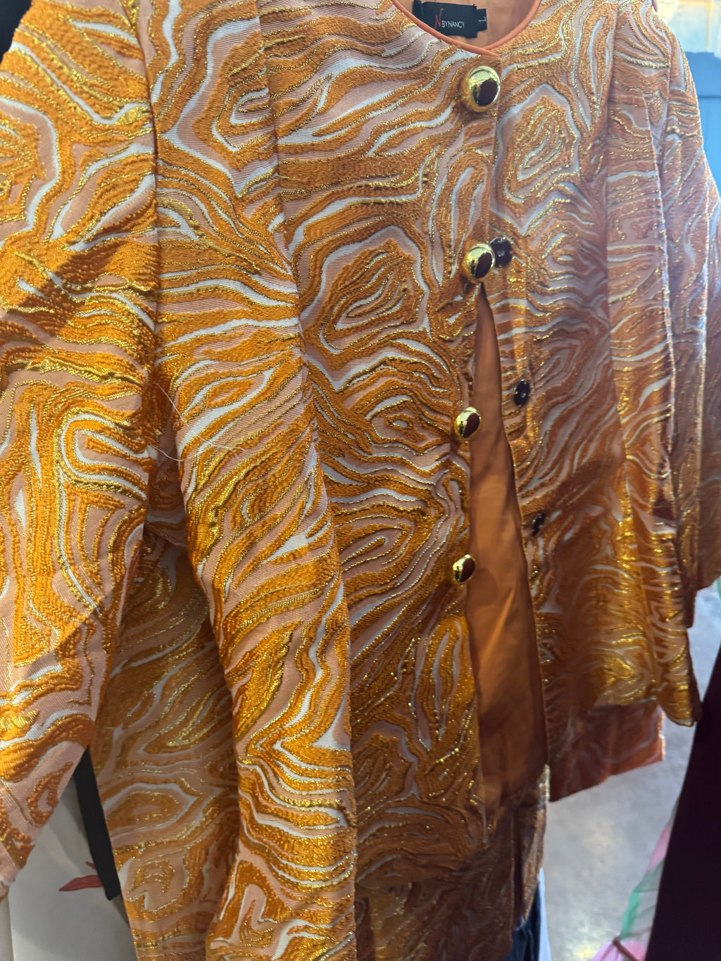 Nancy Orange Print Set