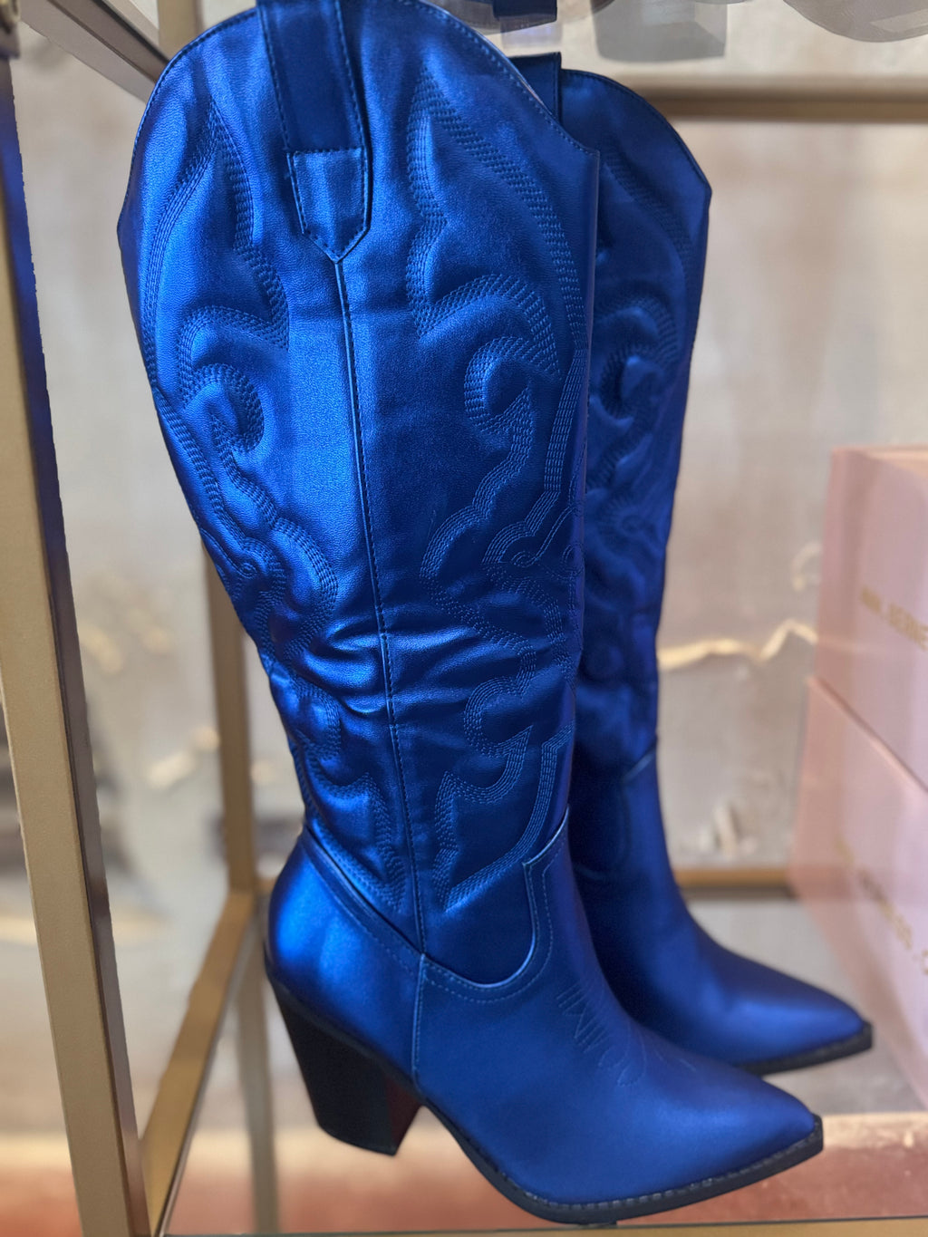 Royal Blue Boots