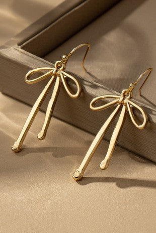 Dainty Bow Earrings