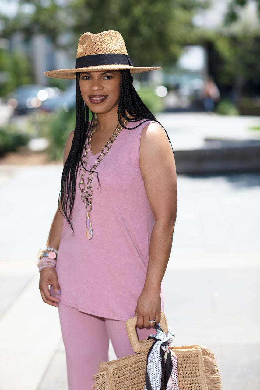 Wide Brim Straw Hat