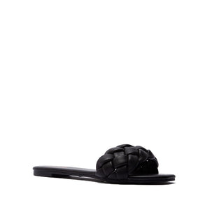 Braided Sandals- Black