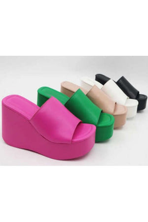 Pop Of Color Wedge- 3 Colors Available