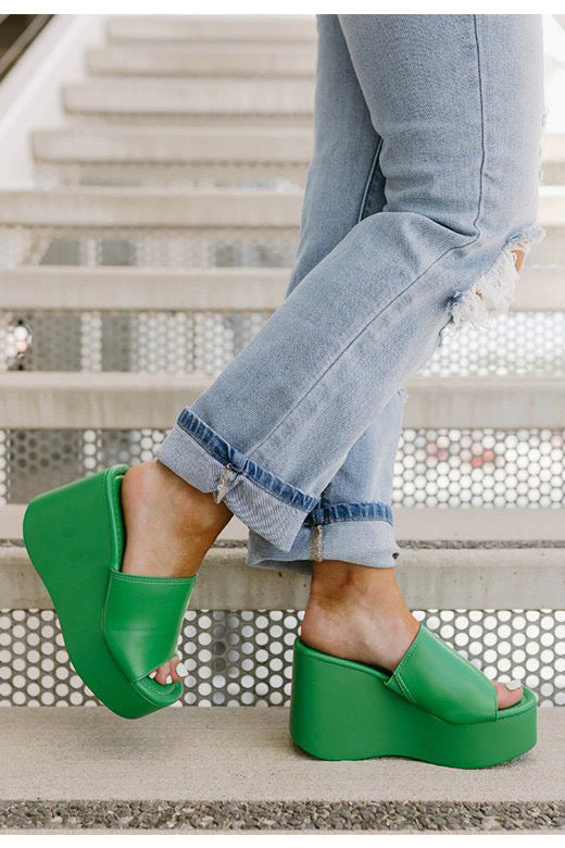 Pop Of Color Wedge- 3 Colors Available
