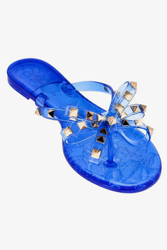 Gummy Sandals- Royal Blue