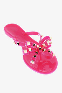 Gummy Sandals- Hot Pink