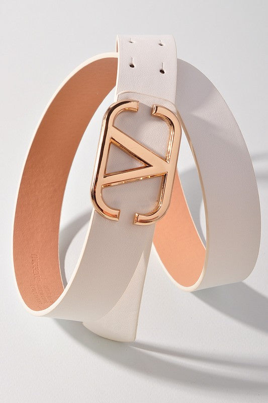 Hello Spring Belt- Ivory