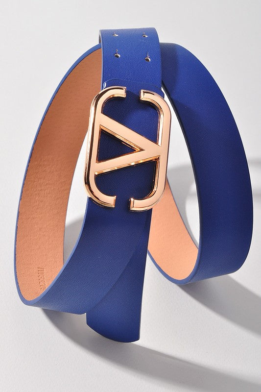 Hello Spring Belt- Royal Blue