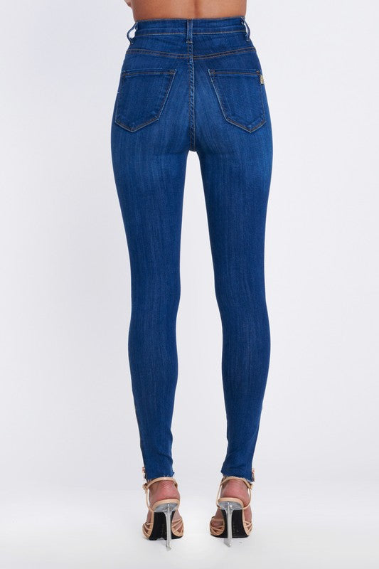 High Waisted Skinny Jeans