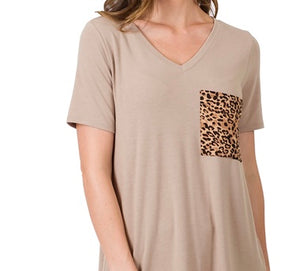 Leopard Pocket Bikers Set- 5 Colors Available