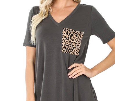 Leopard Pocket Bikers Set- 5 Colors Available