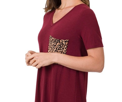 Leopard Pocket Bikers Set- 5 Colors Available