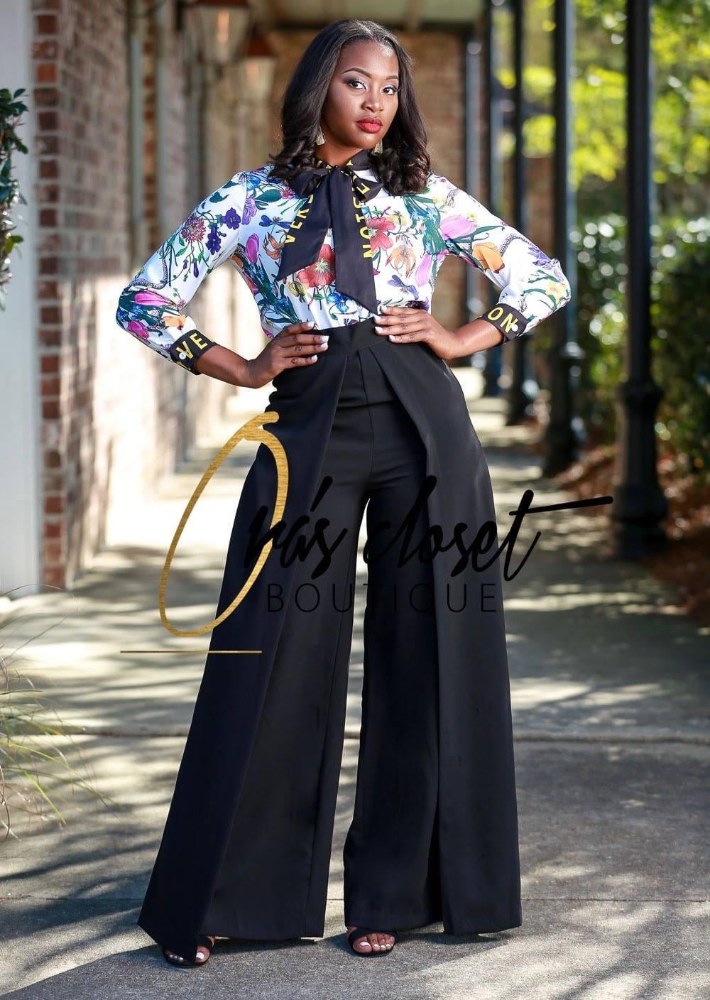 Comilla Pants- Available in White and Black