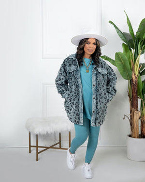 On The Run Set- Soft Teal