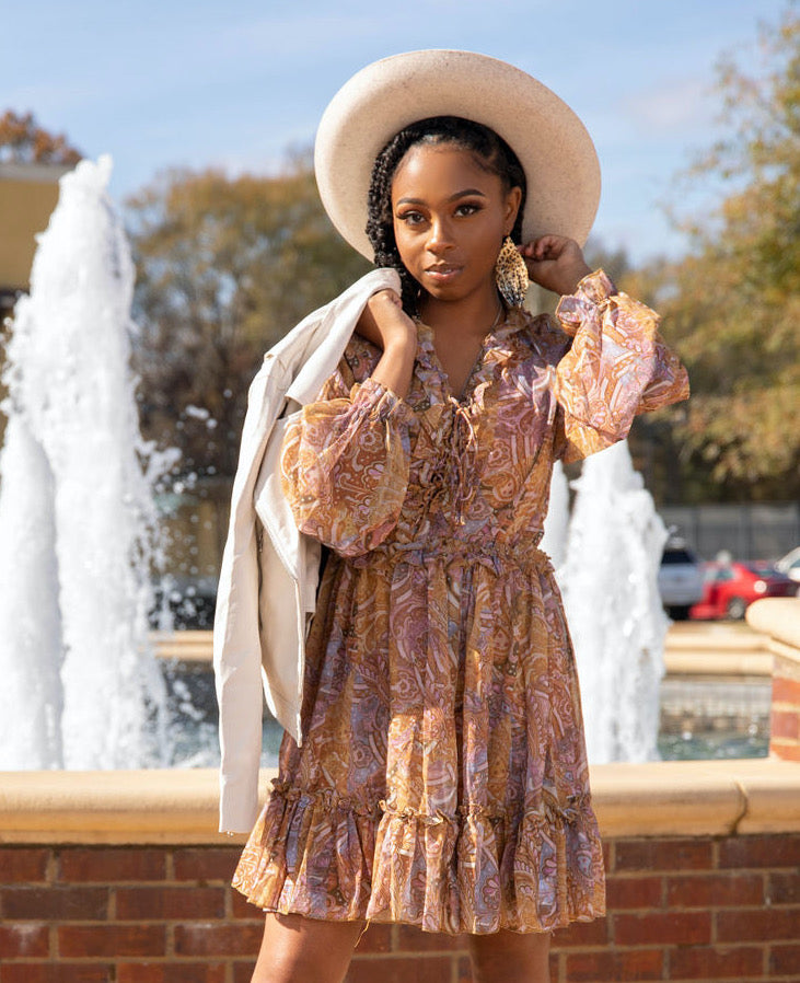 Girlie Chiffon Dress